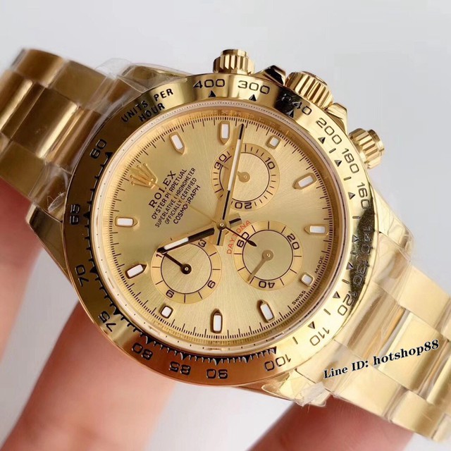 劳力士手表 Rolex宇宙计型迪通拿116508 绿金迪 计时功能腕表 gjs2387